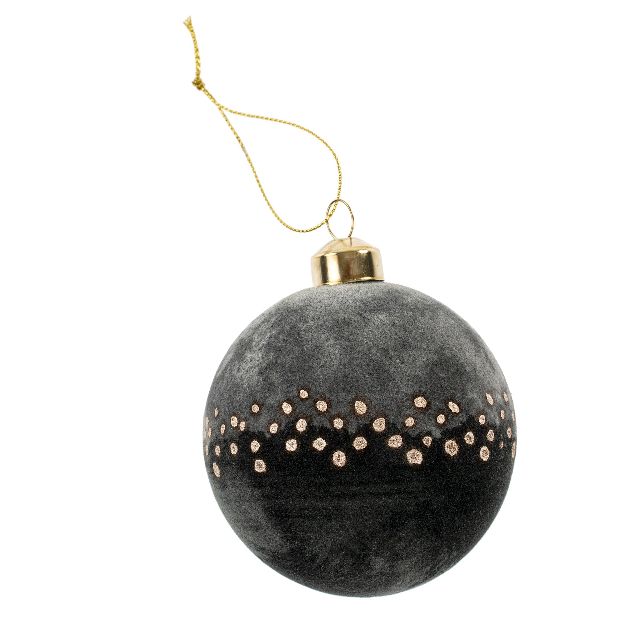 Snowdrop Velvet Ornament | Holiday