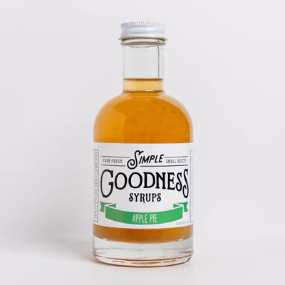 Simple Goodness Sisters Apple Pie organic syrup.