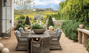 Rustic garden design from inside architect Steve Giannetti's latest Patina Homes and Gardens. 