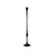Twenty inch hand forged black cast iron taper candle holder. 