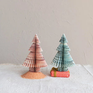 Berry Patterned Paper Folding Honeycomb Trees