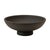 Black mango wood decorative bowl. Home decor.