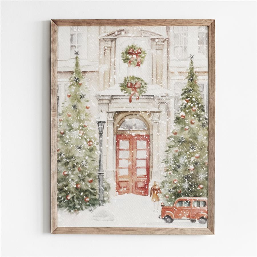 Vintage Christmas Art Prints| Holiday