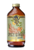 the spicy ginger syrup bottle with a green and gold label.