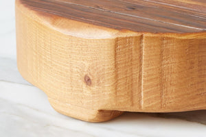 Reclaimed Wood Round Trivet