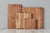 Collection of old world charm scalloped edge acacia wood cutting boards. Kitchen decor. Charcuterie display. 