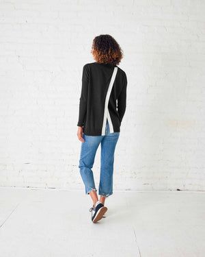 Coronado Split Back Sweater | Mersea