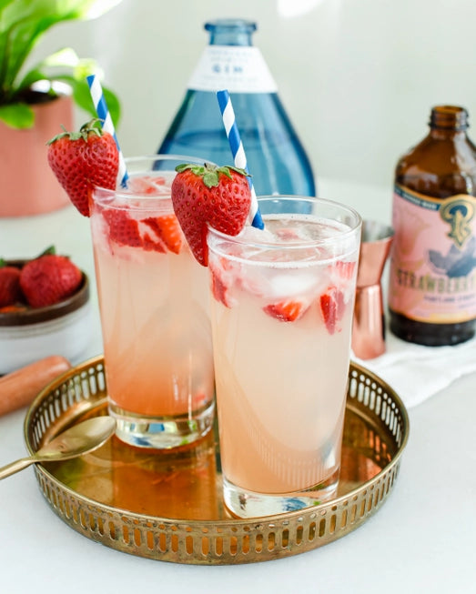 Strawberry Lemon-Lime Syrup | Portland Syrups