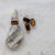 tortoise shell resin napkin rings. 
