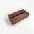 Walnut wood card holder designed by Emily Lex Studios. Pacific Northwest artist. 