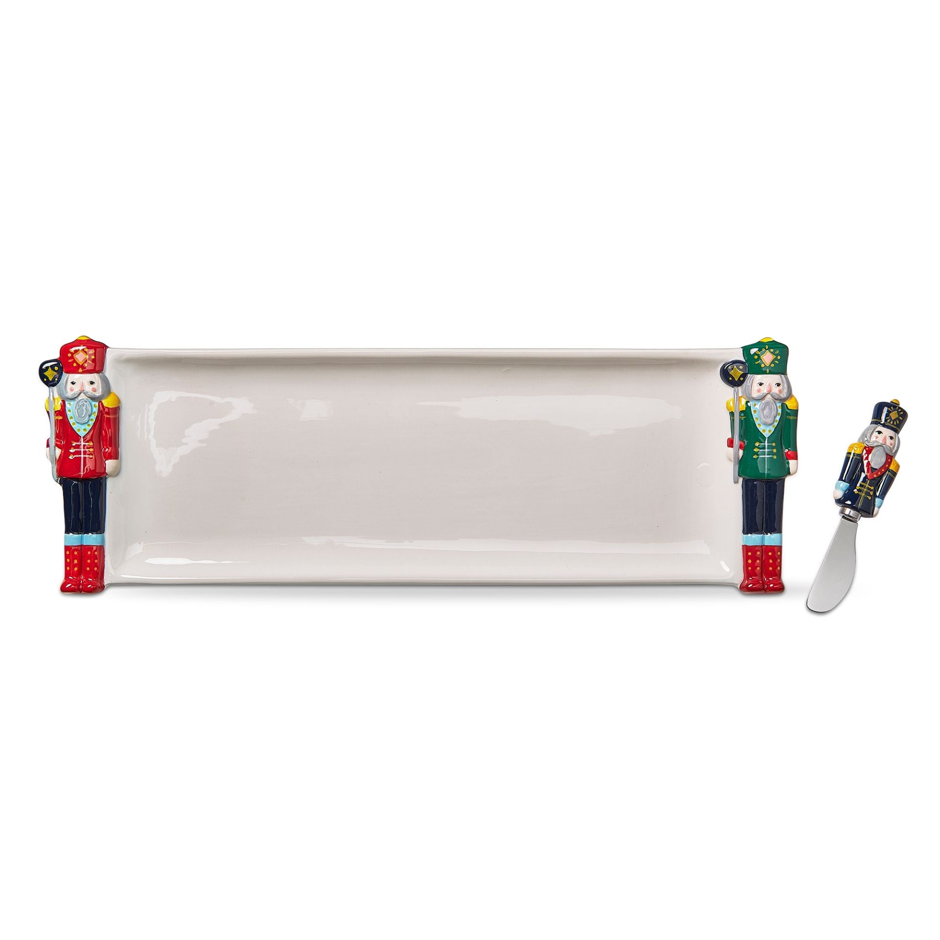 Nutcracker Platter & Spreader Set| Holiday