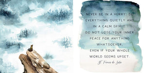 watercolor quote book Sarah Cray